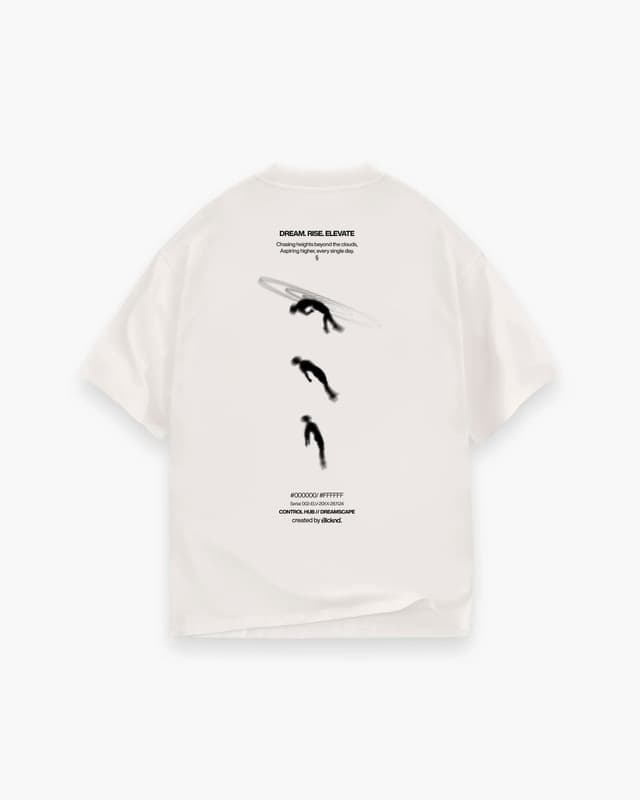 ABOVE THE CLOUDS TEEN (OFF WHITE)