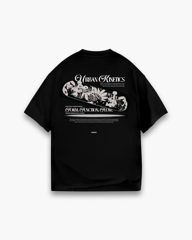 URBAN KINETICS TEE ( BLACK )