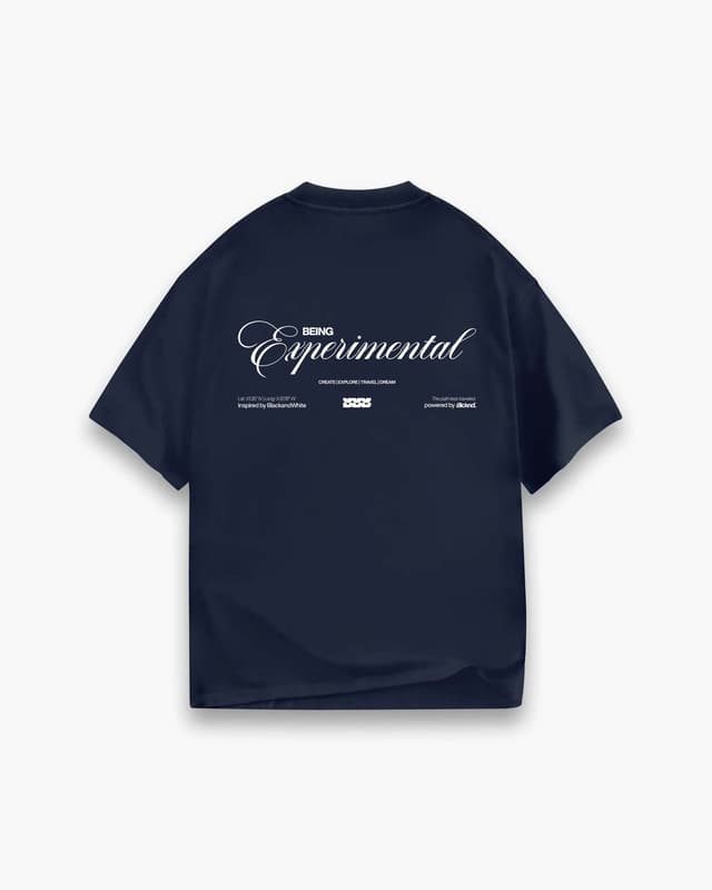 EXPERIMENTAL MIND TEE [ NAVY ]