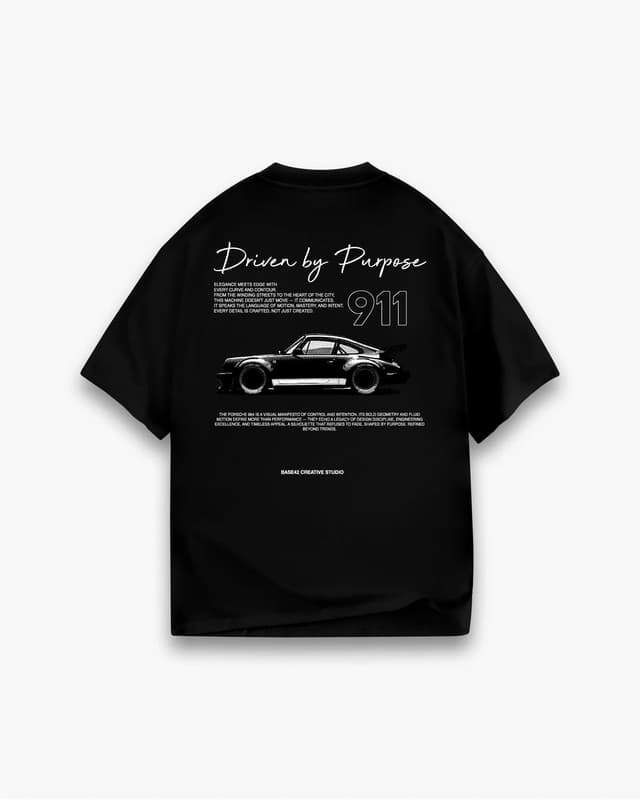 PURPOSE 911 TEE [ BLACK ]